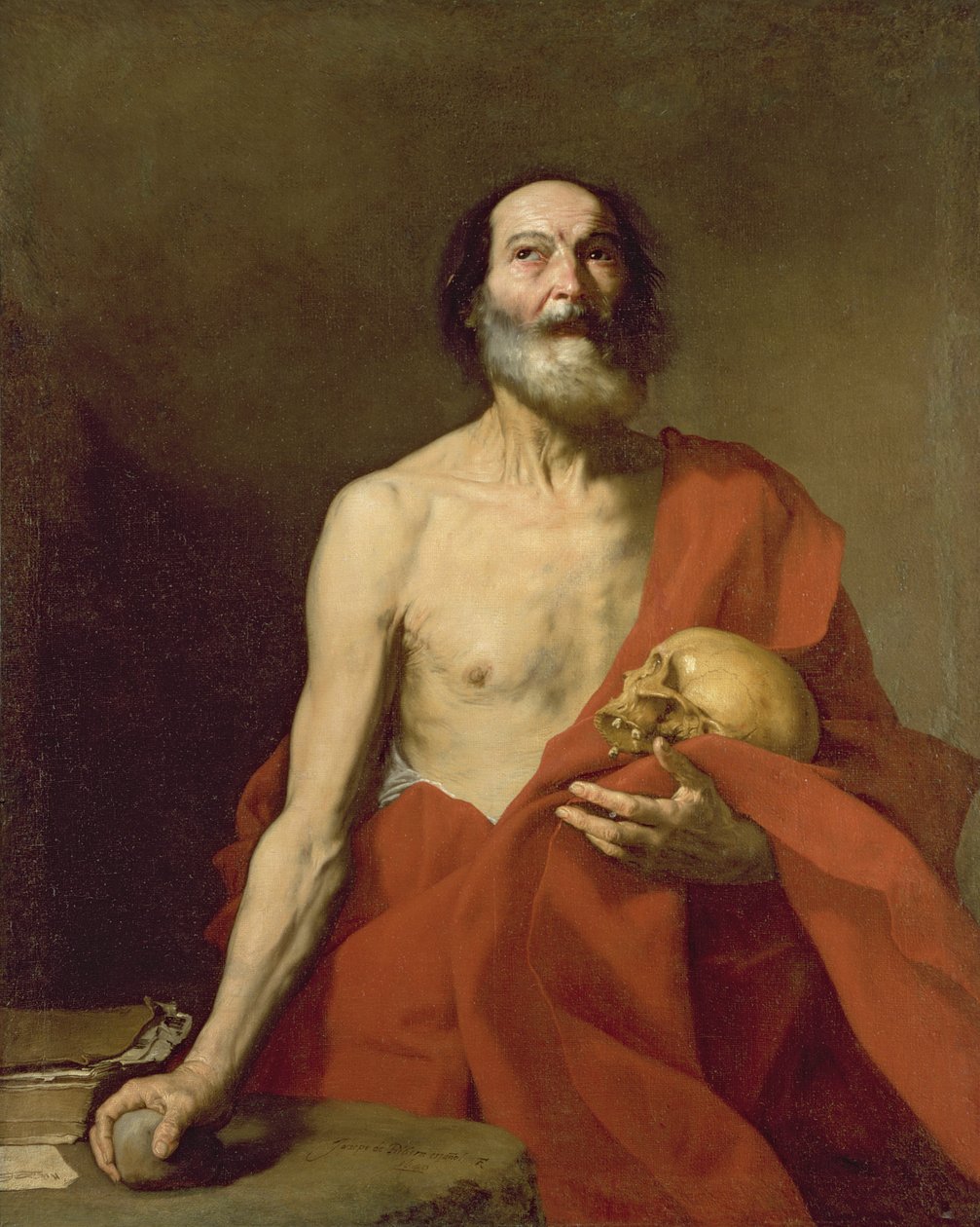 सेंट जेरोम, 1640 द्वारा जुसेप डी रिबेरा