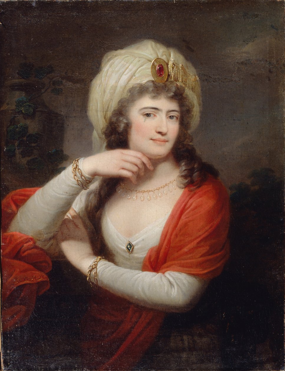 अलेक्जेंड्रा ब्रानिका का पोर्ट्रेट 1754-1838, कैथरीन II, 1793 की महिला-इन-वेटिंग द्वारा जोज़ेफ़ ग्रासी