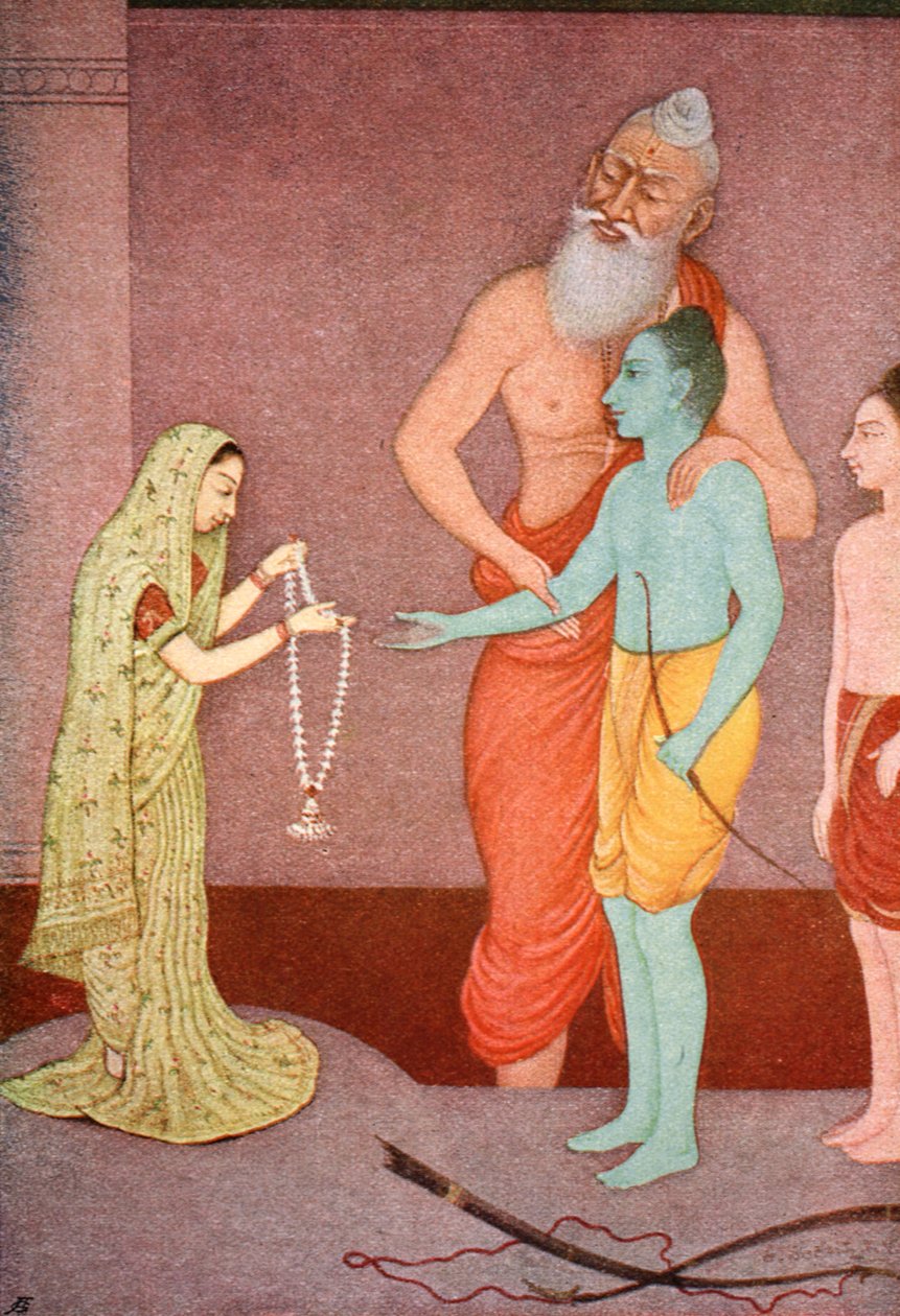 राम की शादी, 1913। द्वारा के वेंकटप्पा
