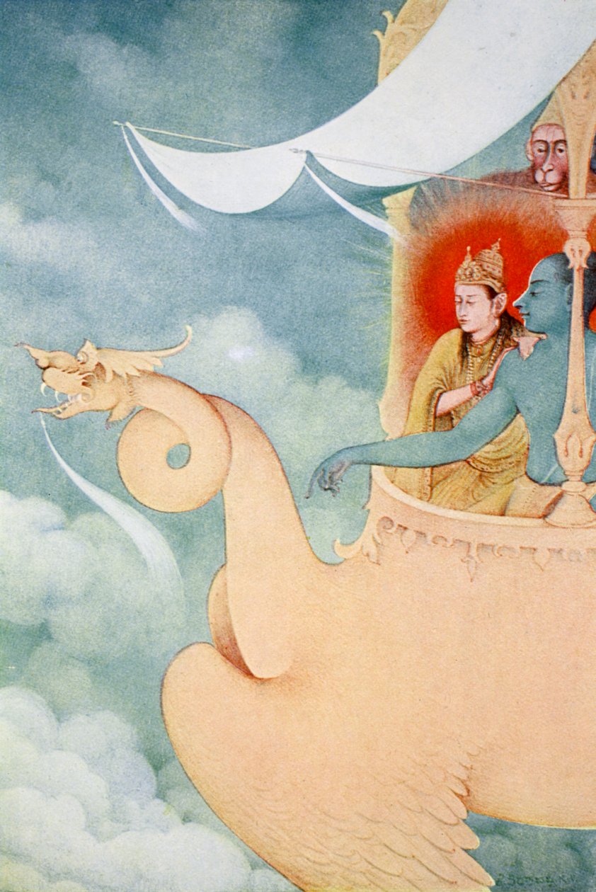 राम की वापसी, 1913। द्वारा के वेंकटप्पा