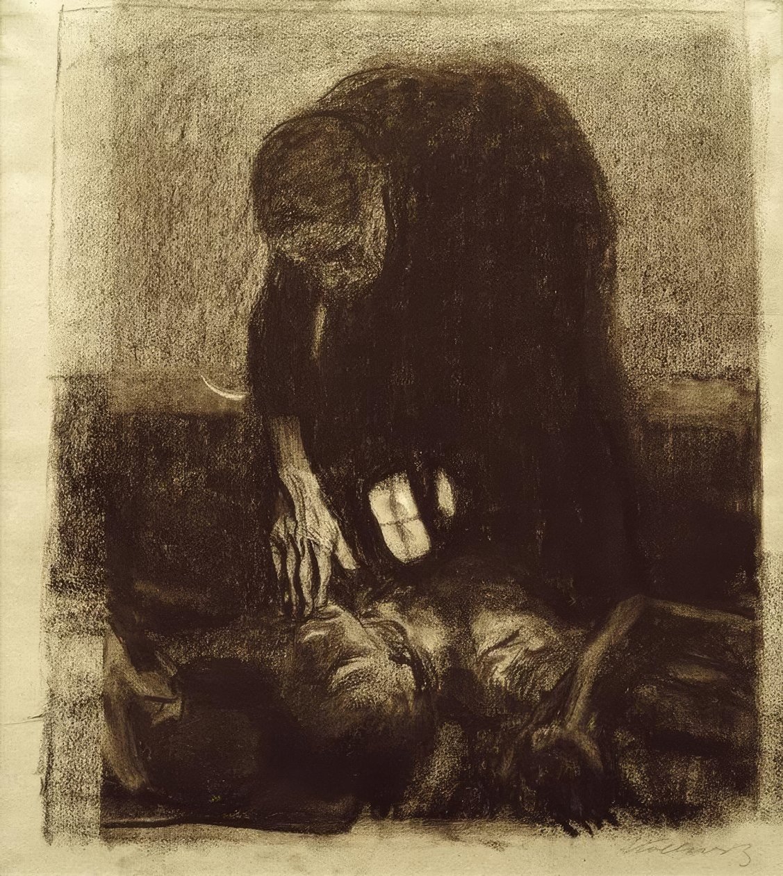 K.Kollwitz, युद्ध के मैदान द्वारा कैथ कोलविट्ज़