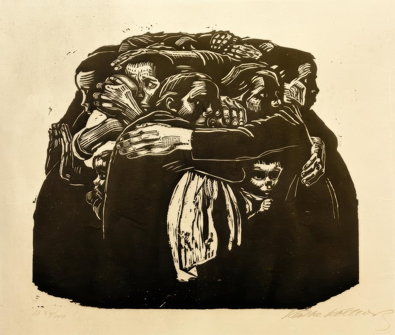 K.Kollwitz, माताओं द्वारा कैथ कोलविट्ज़