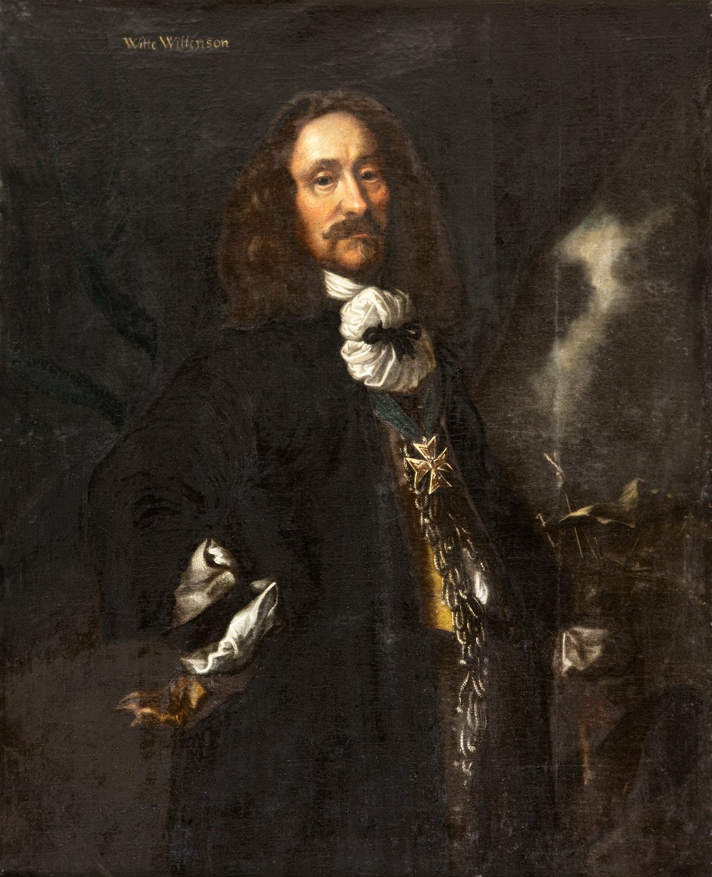 1599-1658, सीए 1657-1658 के साथ एडमिरल विट्टे कॉर्नेलिजून डे का चित्र। द्वारा कारेल वैन मंडेर III