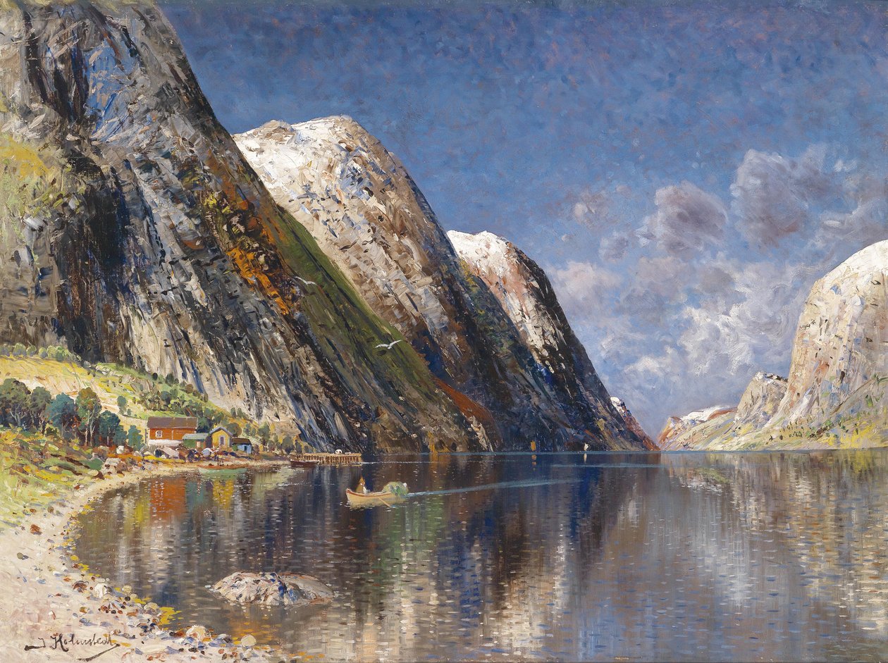 Drontheim Fjord द्वारा कार्ल कॉफमैन