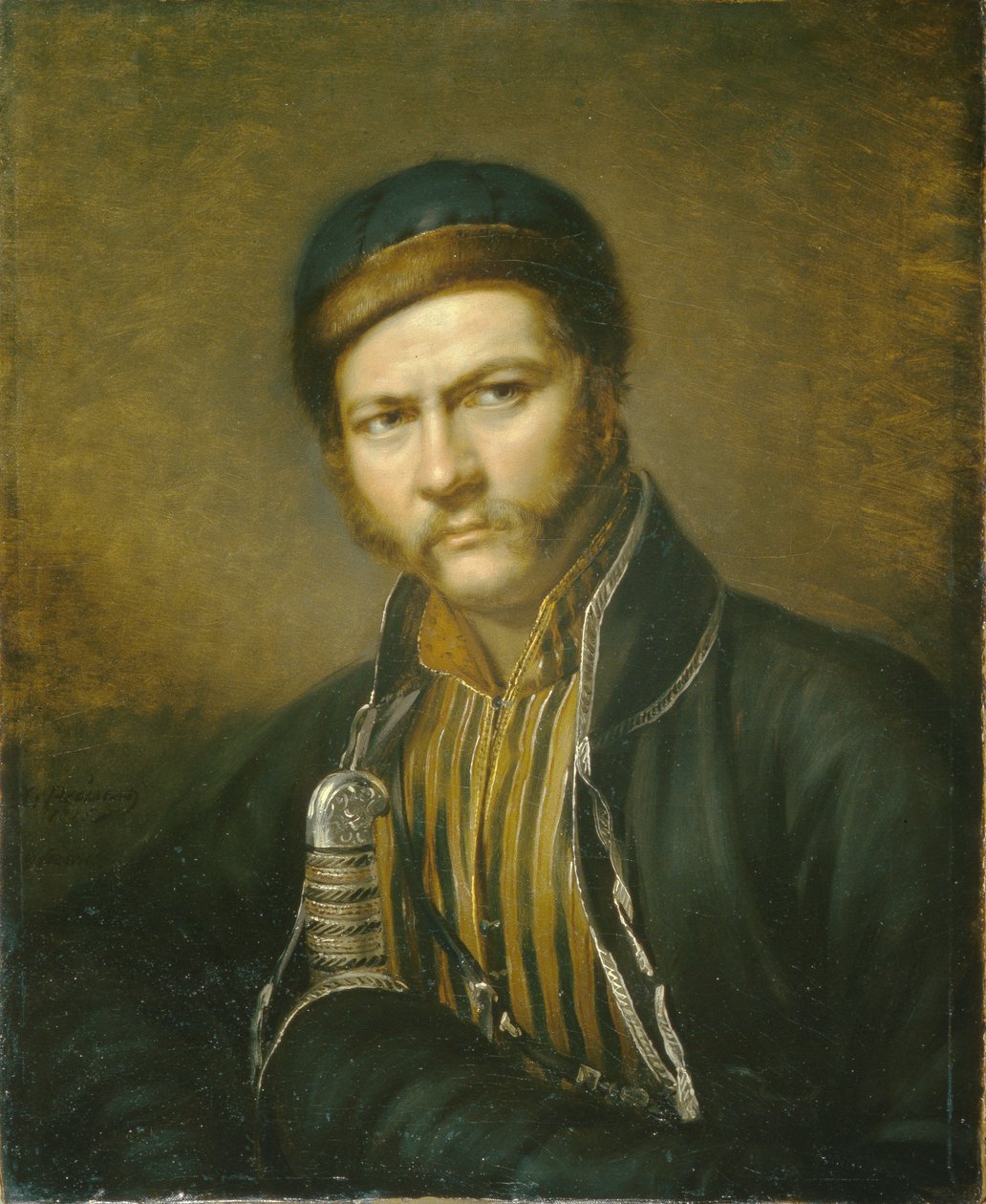 चित्रकार अलेक्जेंडर ऑर्लोव्स्की का पोर्ट्रेट 1777-1832, 1815 द्वारा कार्ल रीचेल