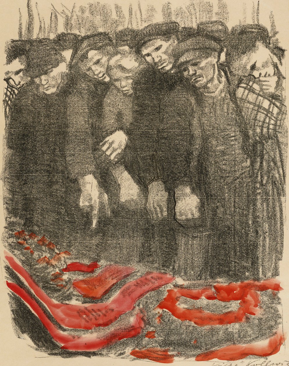 मार्ज़फ्राइडहोफ़, 1913 द्वारा कैथ कोलविट्ज़