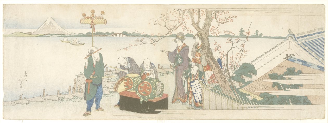 दिकागुरा कलाकार, 1801-1805 द्वारा कत्सुशिका होकुसाई