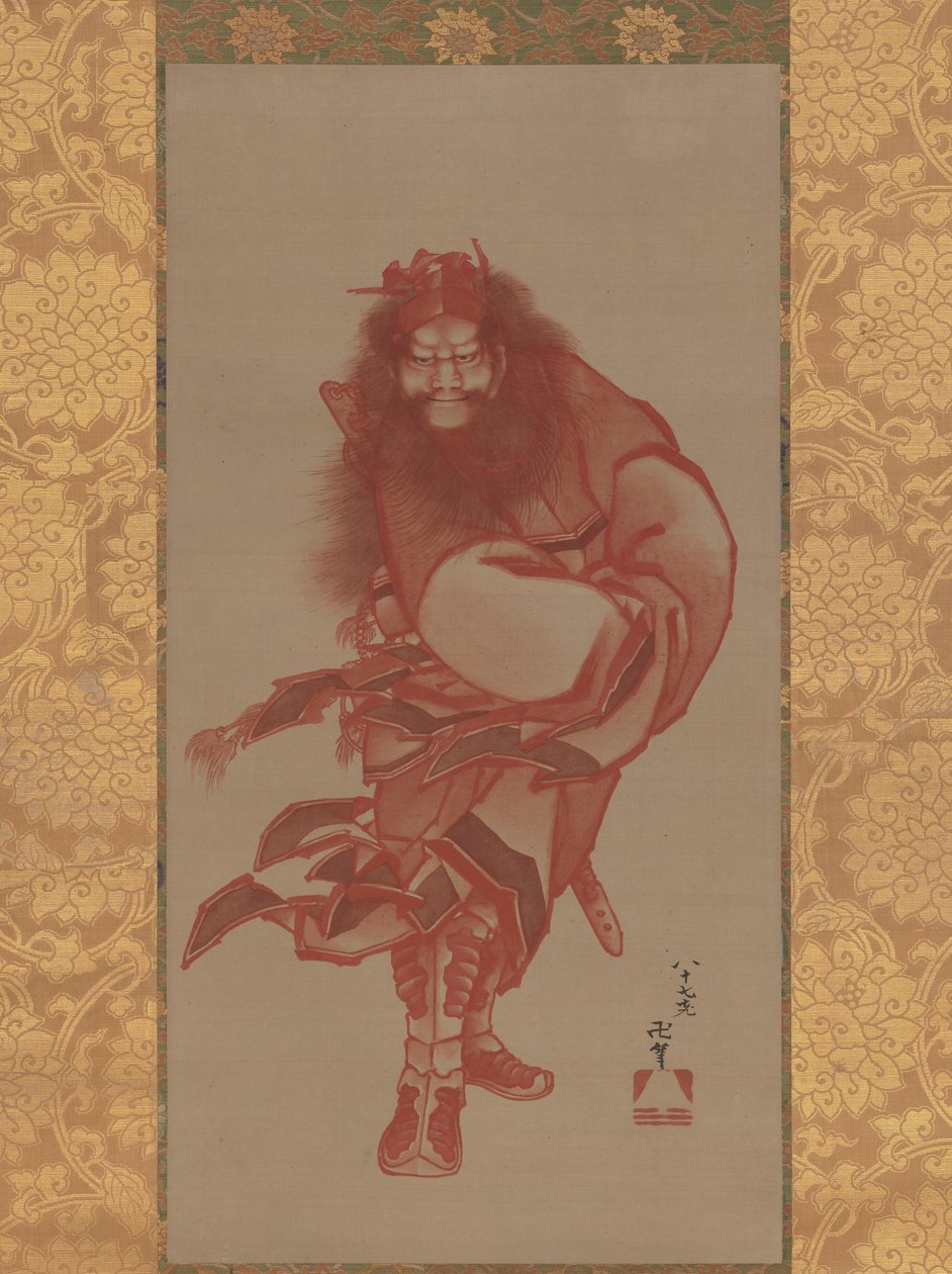 रेड शोकी, डेमॉन क्वेलर, दिनांक 1847। द्वारा कत्सुशिका होकुसाई