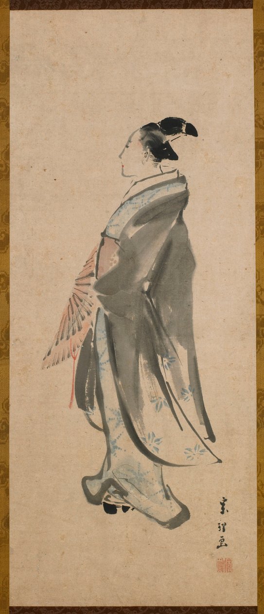 यंग मैन, ईदो अवधि, सीए। 1795-1798। द्वारा कत्सुशिका होकुसाई