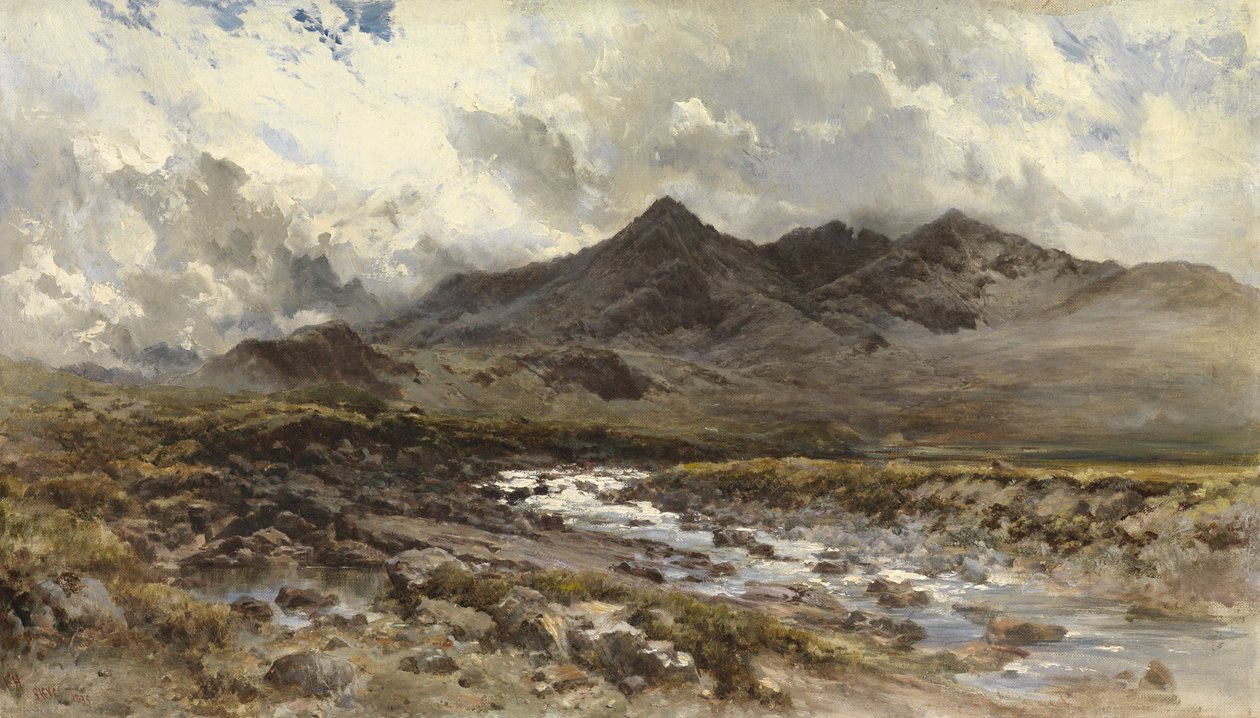 स्काई, 1885 द्वारा कीली गर्दन की लहर