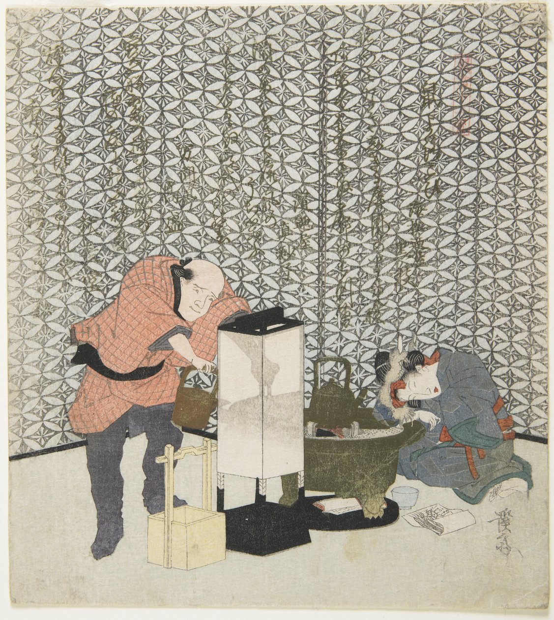हैप्पी चूहों, 1828 द्वारा केइसाई लोहा