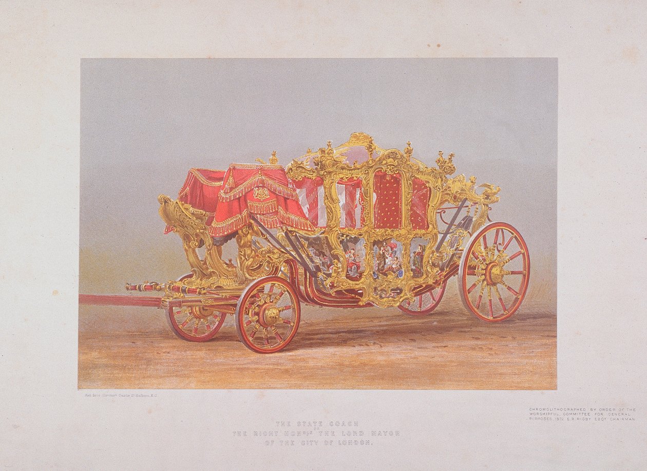 लॉर्ड मेयर के कोच, 1872 द्वारा केल ब्रदर्स