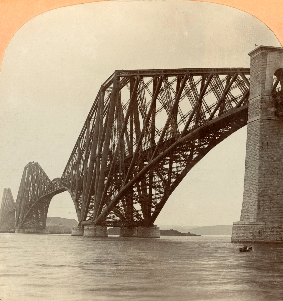 फोर्थ ब्रिज, स्कॉटलैंड, 1897। द्वारा कीस्टोन व्यू कंपनी