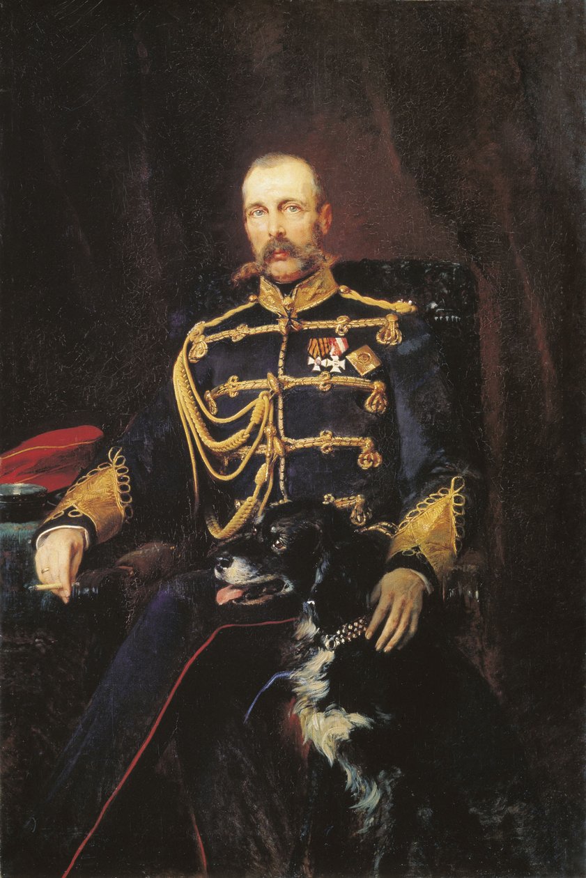 रूस का IIAlexander II द्वारा कॉन्स्टेंटिन एगोरोविच माकोवस्की