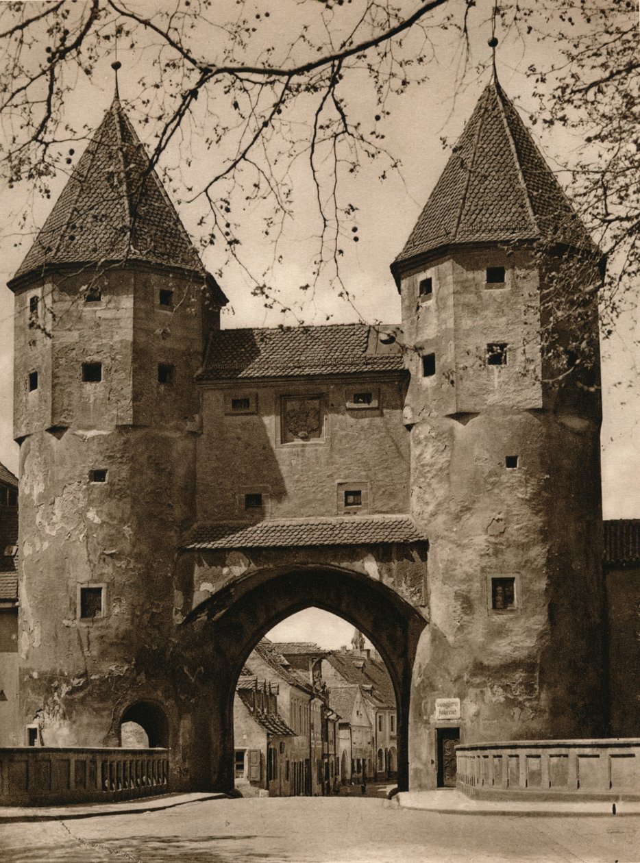 Amberg। नबबर्गर टॉर, 1931 द्वारा कर्ट Hielscher