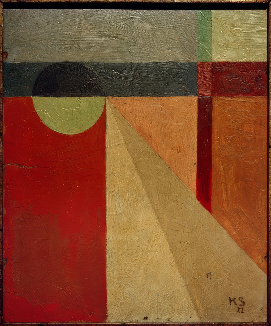अमूर्त 45 - बॉल गाउन द्वारा कर्ट Schwitters