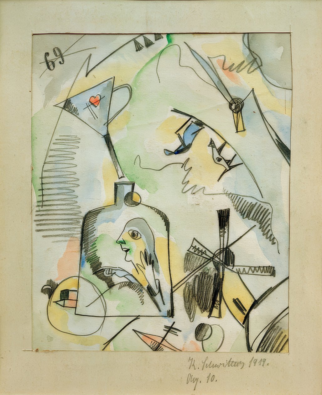 अक। 10 (मैं पीसता हूं, आपको अवश्य, वह चाहिए) द्वारा कर्ट Schwitters
