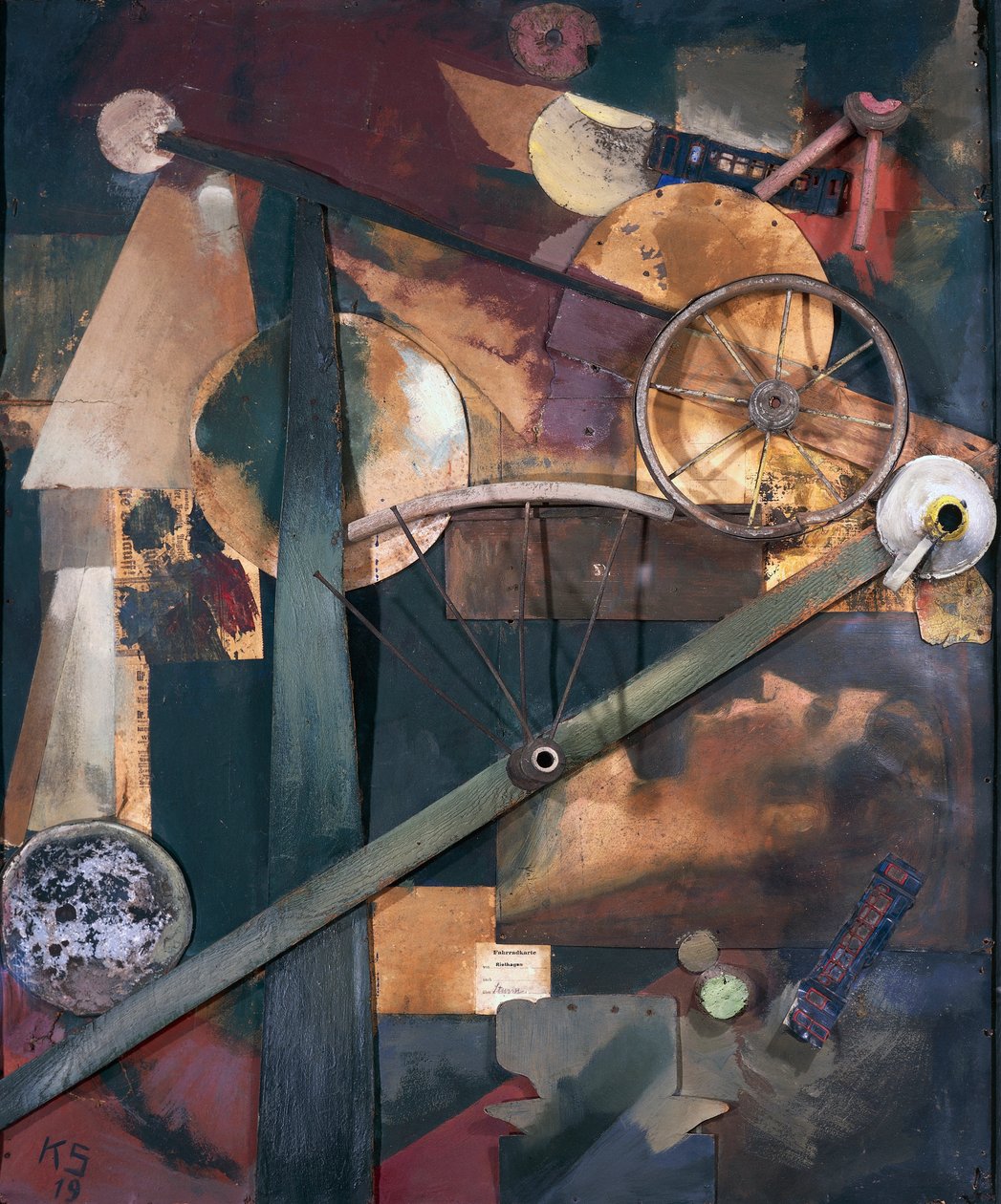 कुलीन महिलाओं के लिए निर्माण द्वारा कर्ट Schwitters