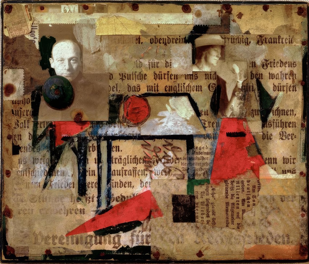 पेड़ की तस्वीर द्वारा कर्ट Schwitters