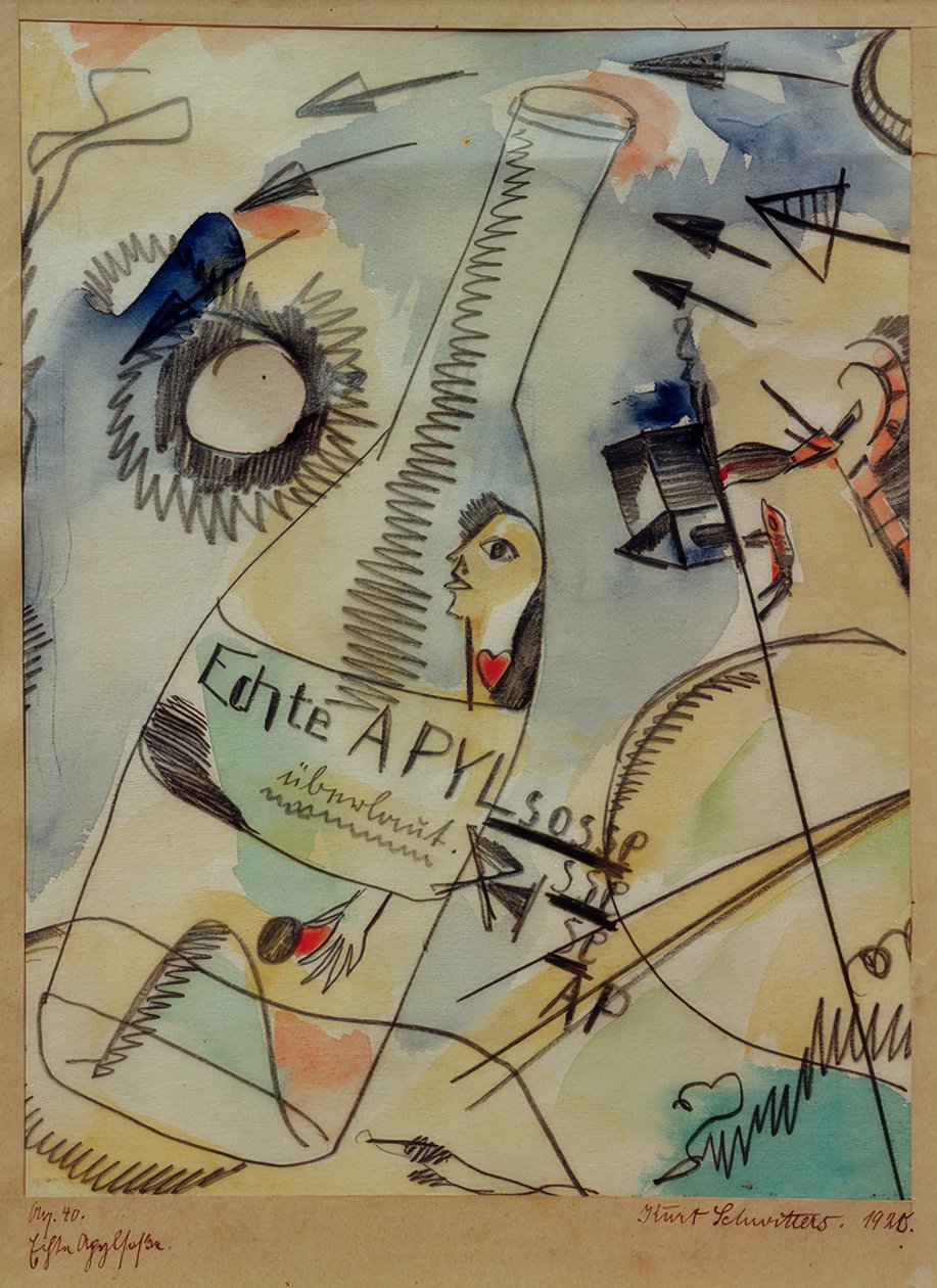 असली Apylsoße द्वारा कर्ट Schwitters