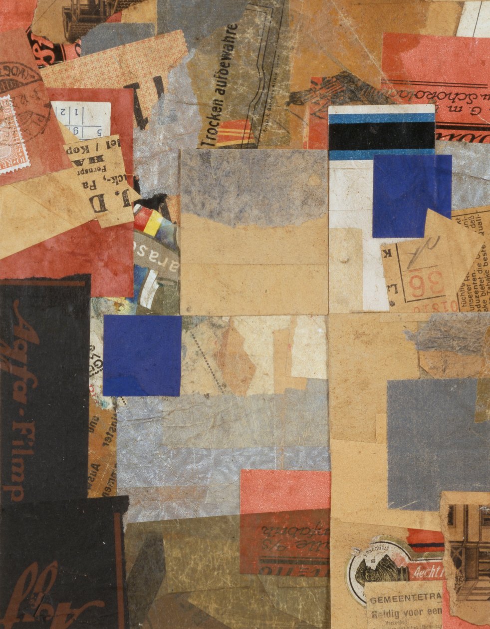 Fernspr। एमजेड 26,53, 1926 द्वारा कर्ट Schwitters