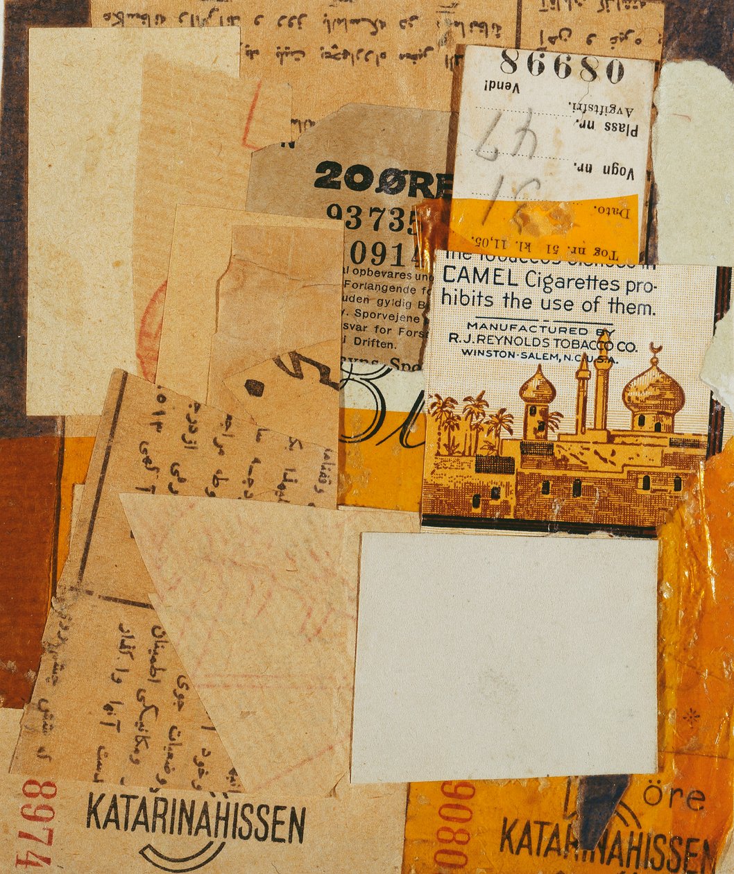 Katarinahissen, 1936 द्वारा कर्ट Schwitters