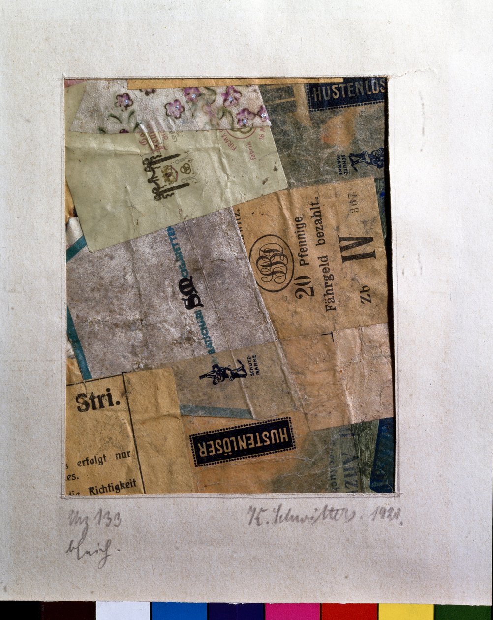 Merz 133 (कोलाज द्वारा कर्ट Schwitters