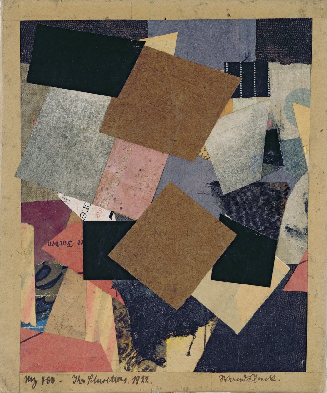 मेरज 463, 1922 द्वारा कर्ट Schwitters