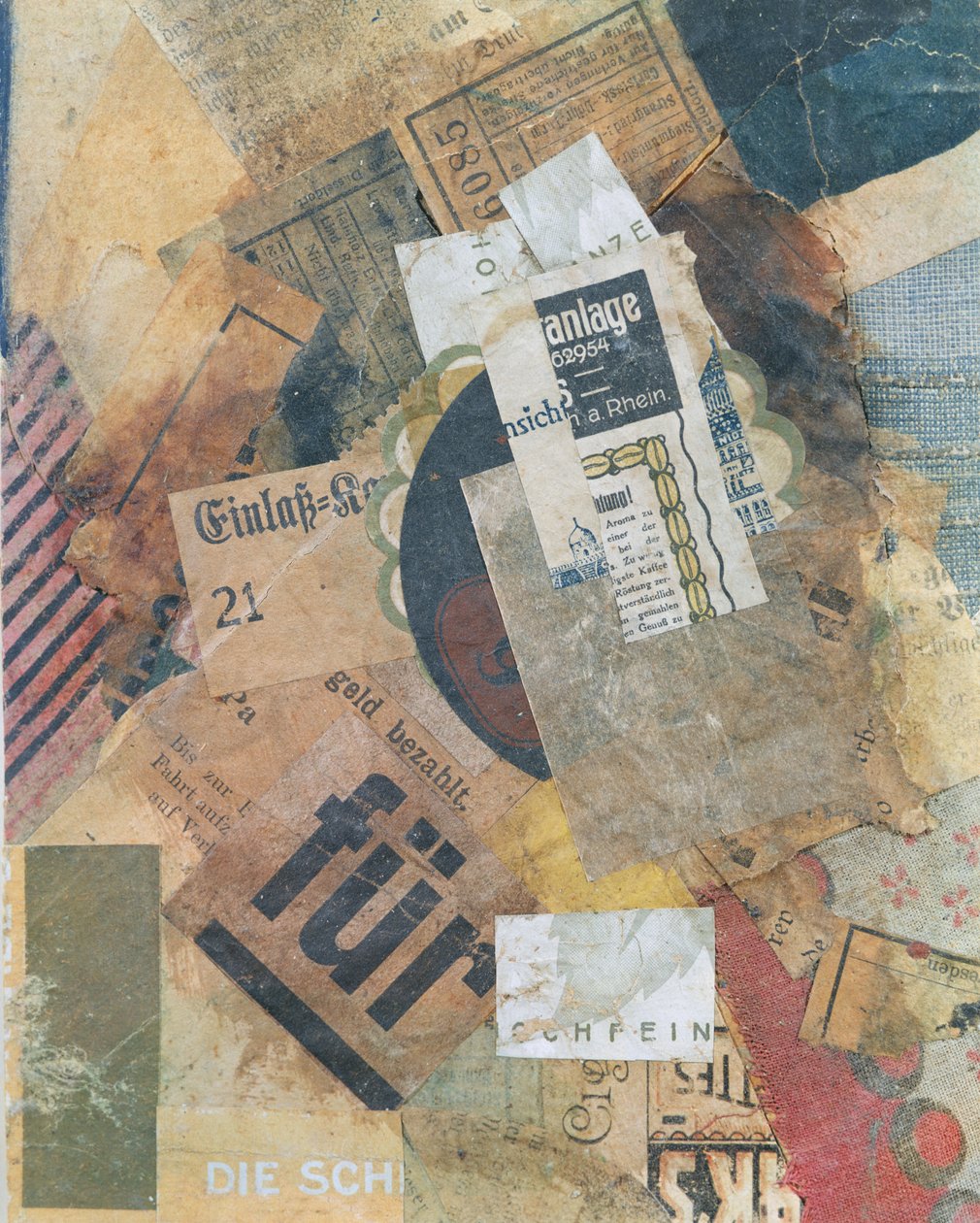 मर्ज 94 ग्रुनफ्लेक, 1920 द्वारा कर्ट Schwitters