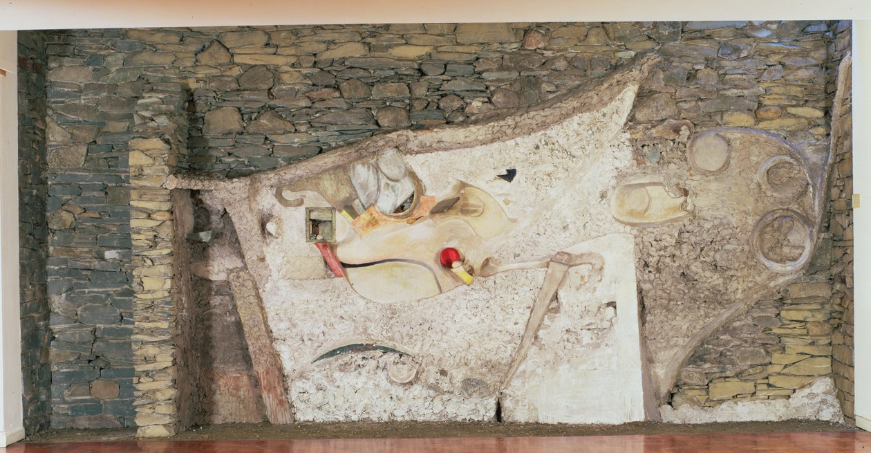 "मर्ज़र्बन" वॉल रिलीफ द्वारा कर्ट Schwitters