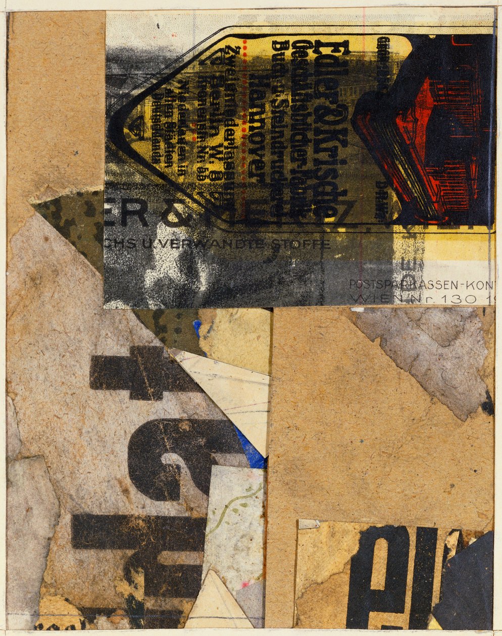 मेरज़बिल्ड, 1922 द्वारा कर्ट Schwitters