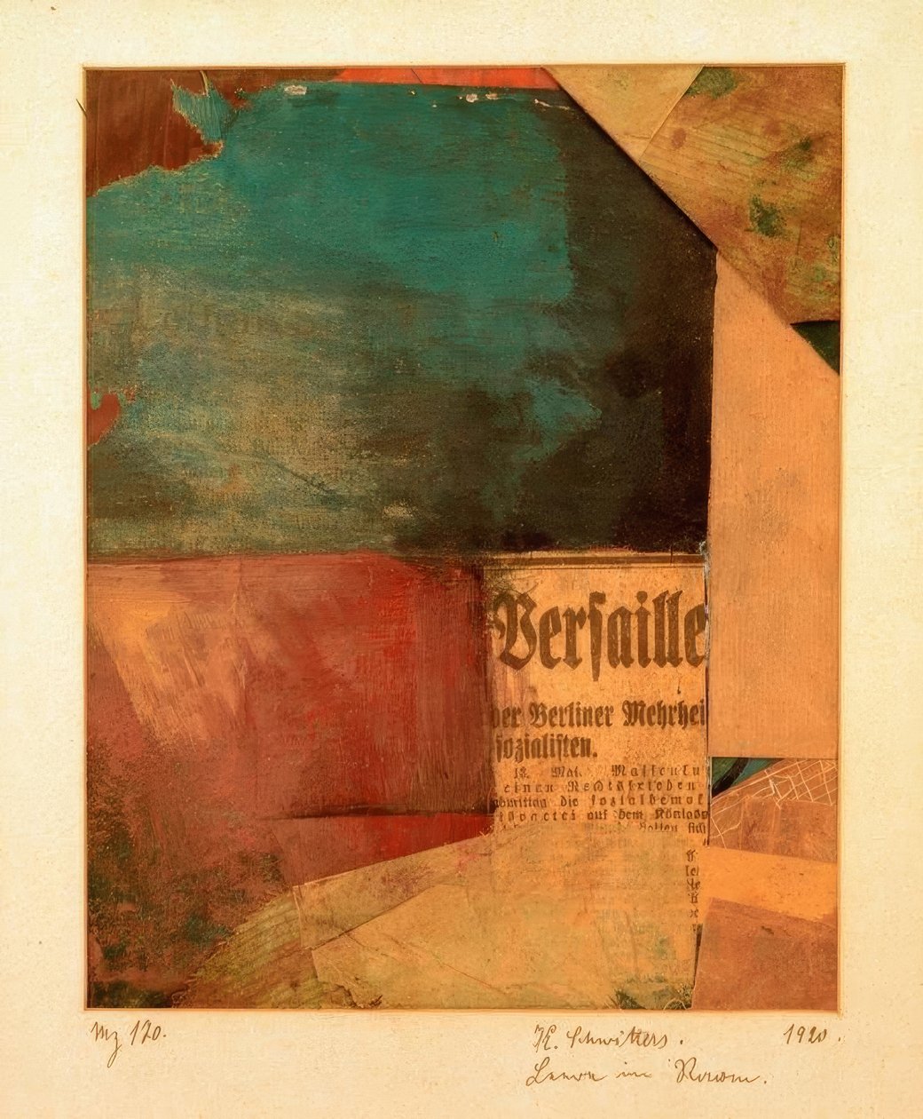 Mz 180. कमरे में खाली द्वारा कर्ट Schwitters