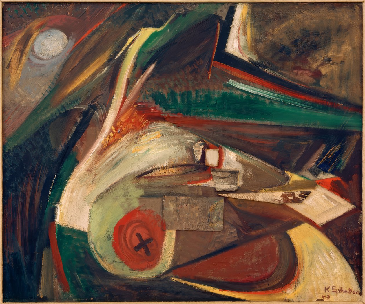 शीर्षक रहित (सार छवि) द्वारा कर्ट Schwitters
