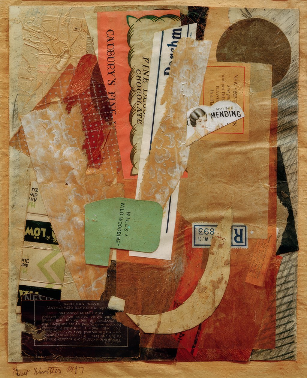 शीर्षक के बिना (मेलिंग) द्वारा कर्ट Schwitters