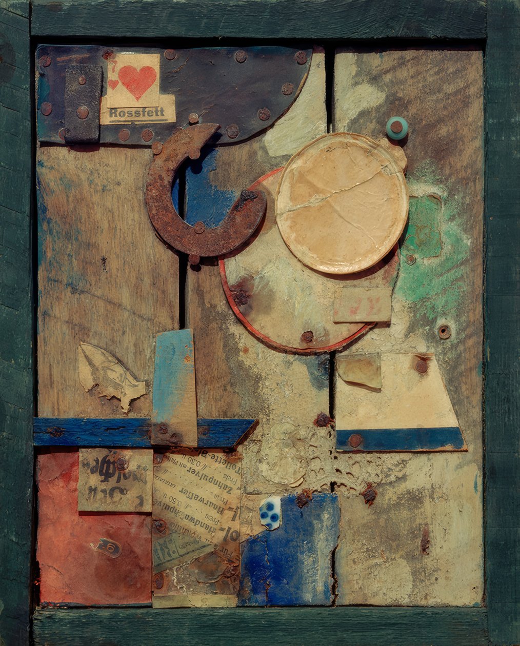 शीर्षकहीन (मेरज़बिल्ड रॉसफ़ेट) द्वारा कर्ट Schwitters
