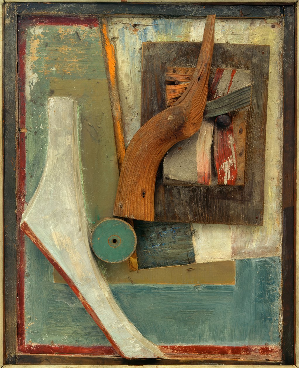 बिना शीर्षक (राहत में राहत) द्वारा कर्ट Schwitters