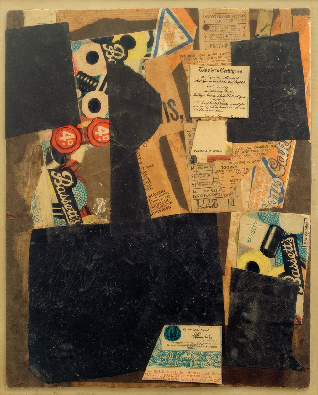 ओहने टाइटल (यह प्रमाणित करना है कि) द्वारा कर्ट Schwitters