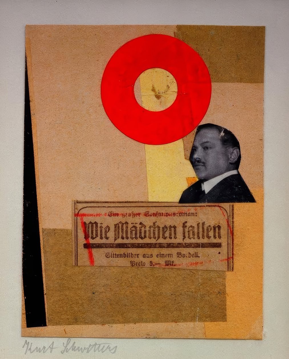 शीर्षकहीन (लड़कियां कैसे गिरें) द्वारा कर्ट Schwitters