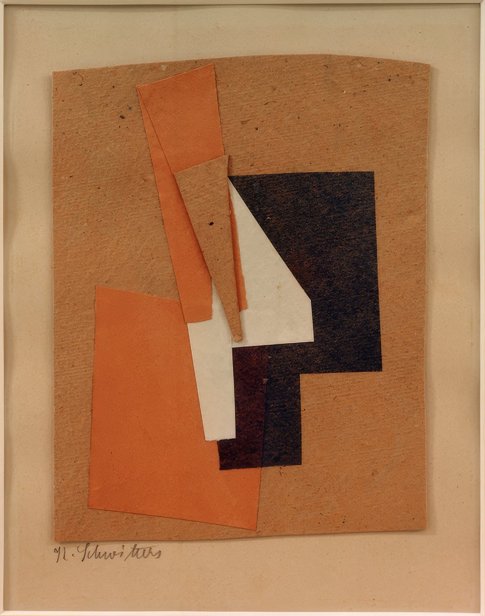 शीर्षक रहित (ग्रे, नीला, लाल, सफेद) द्वारा कर्ट Schwitters