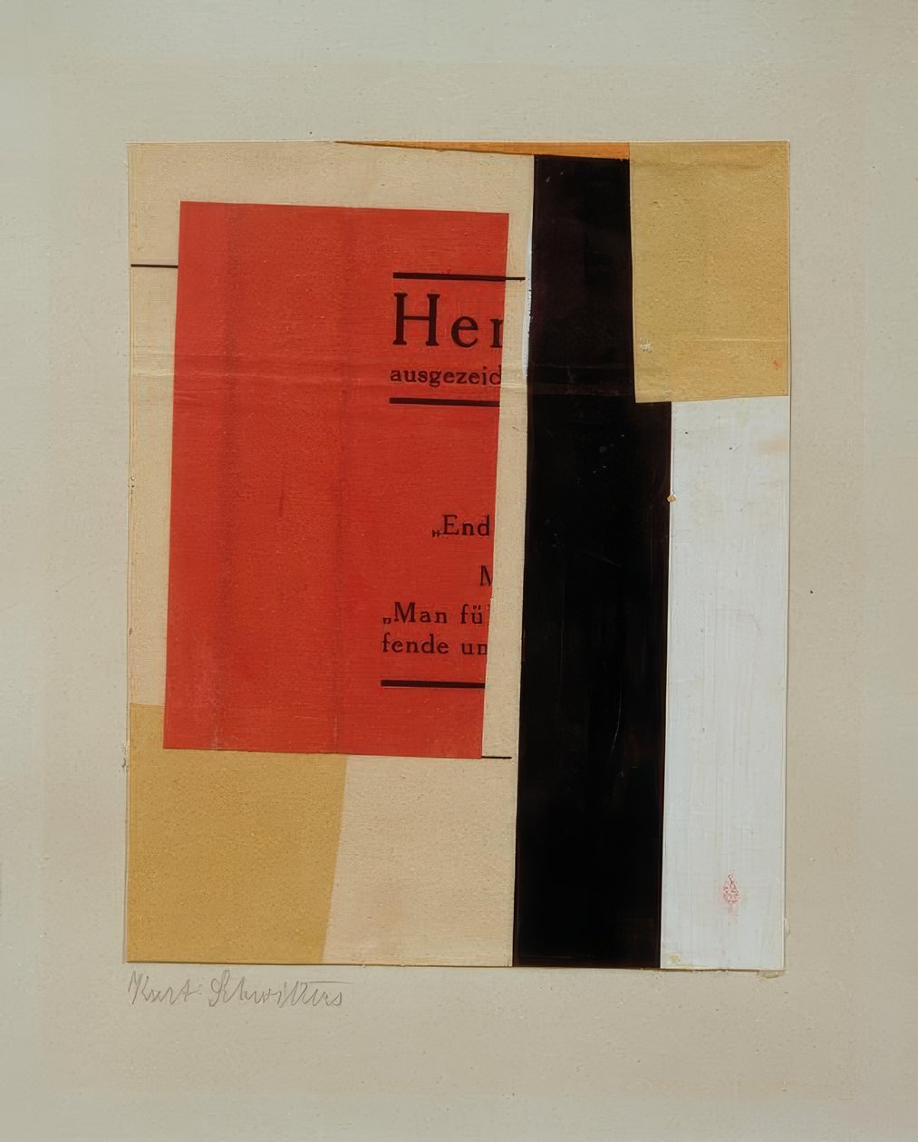 शीर्षकहीन द्वारा कर्ट Schwitters