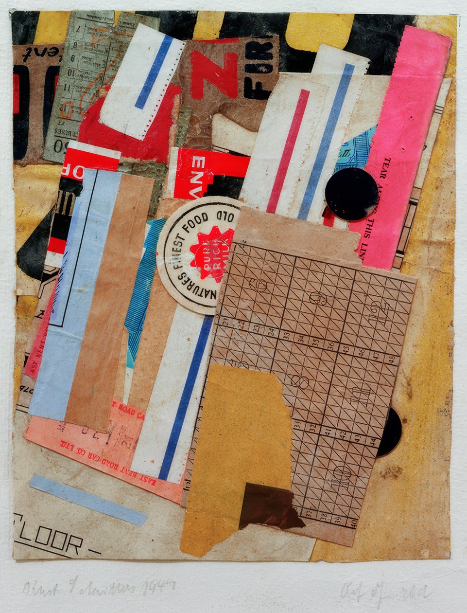 लाल से बाहर द्वारा कर्ट Schwitters