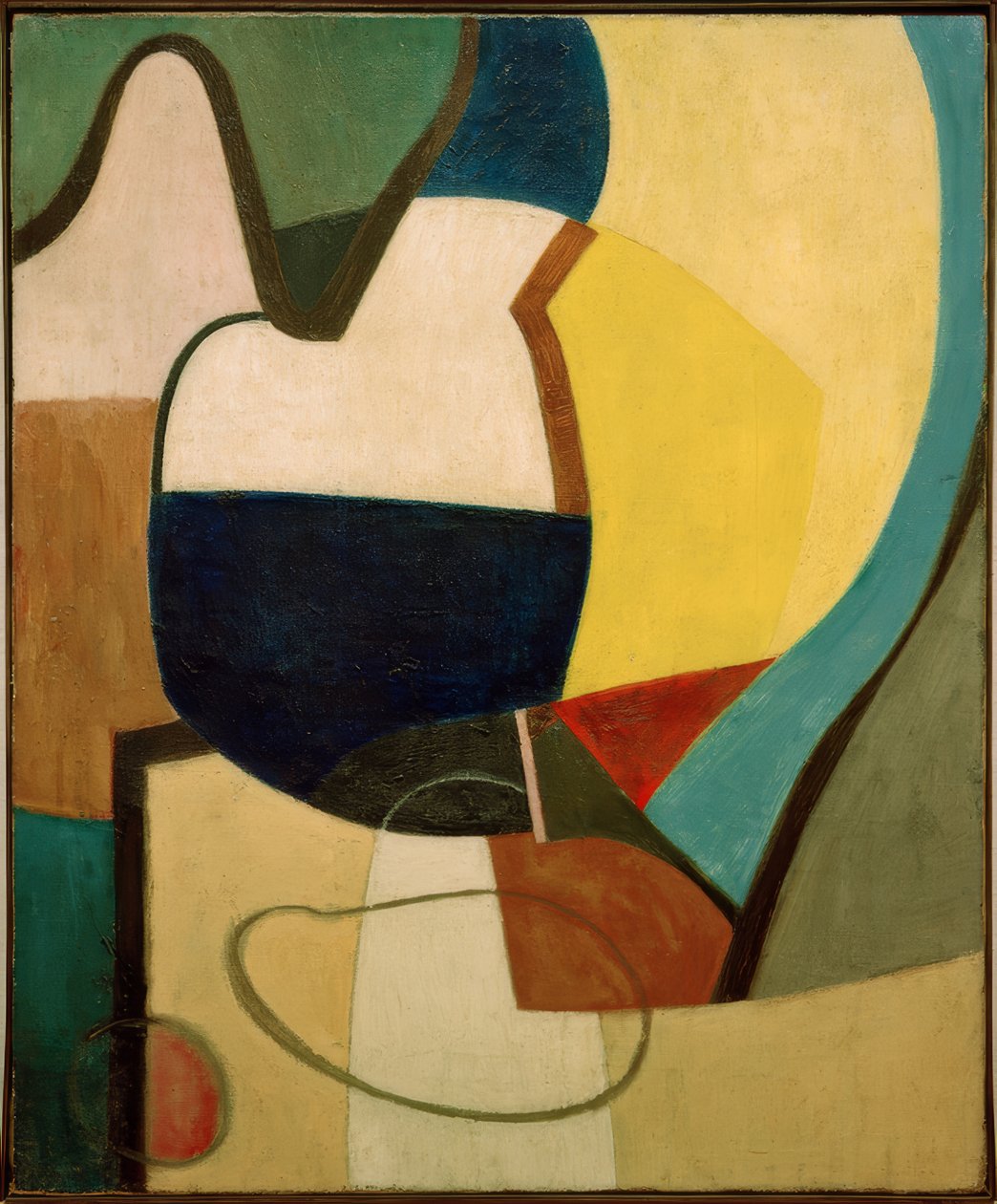 स्टिल लाइफ ऑन ए टेबल टॉप द्वारा कर्ट Schwitters