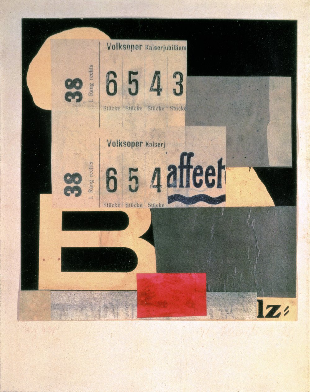 अज्ञात चित्र द्वारा कर्ट Schwitters