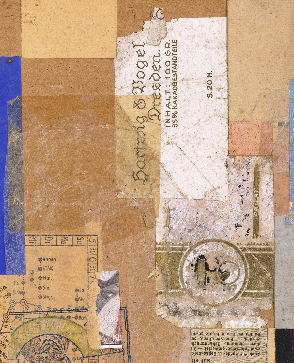 अनटाइटल्ड, 1926 द्वारा कर्ट Schwitters