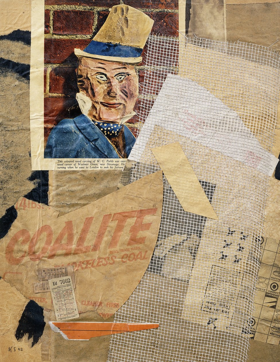 डब्ल्यूसी फील्ड्स, द्वारा कर्ट Schwitters