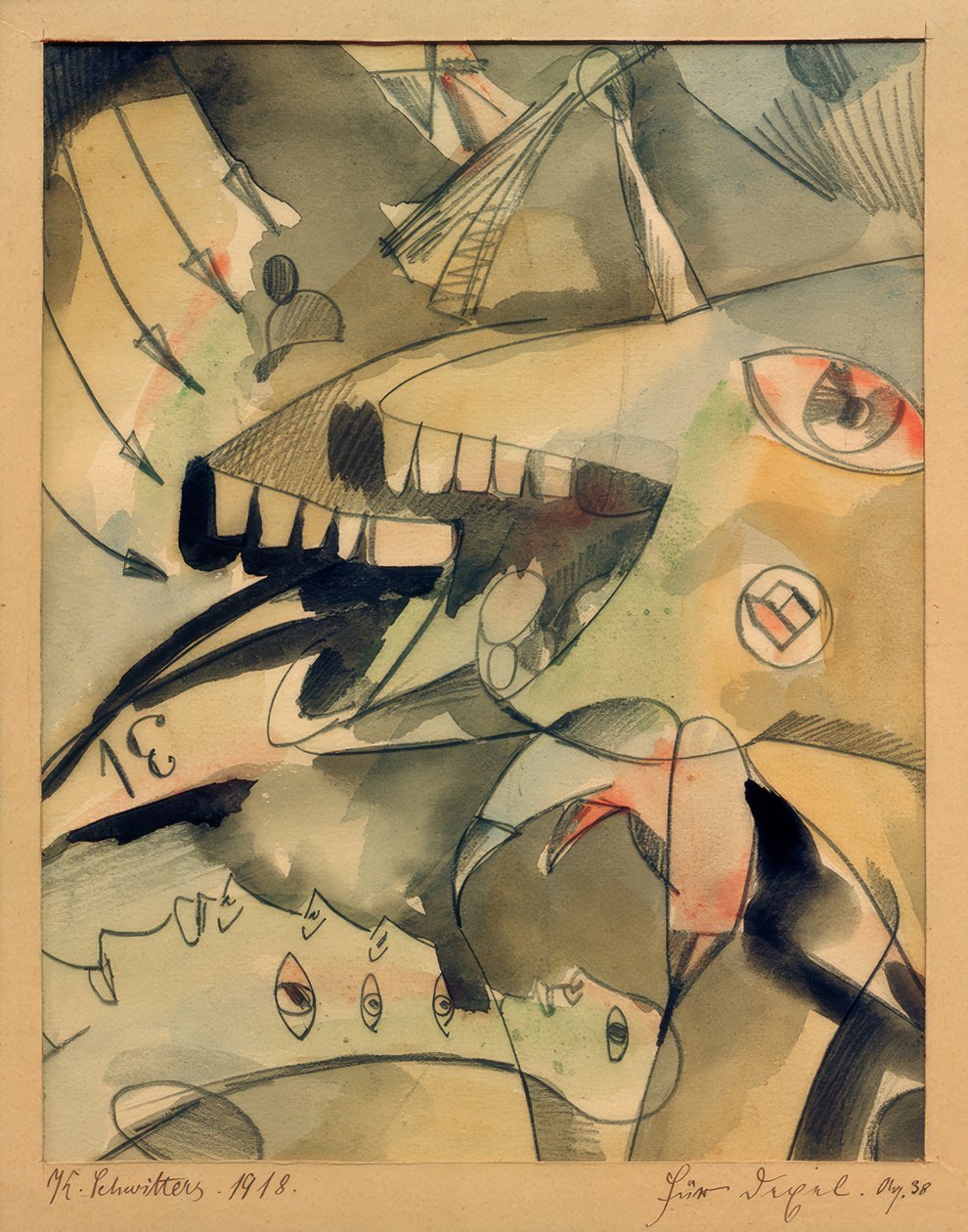 डेक्सल के लिए। आक 38 द्वारा कर्ट Schwitters