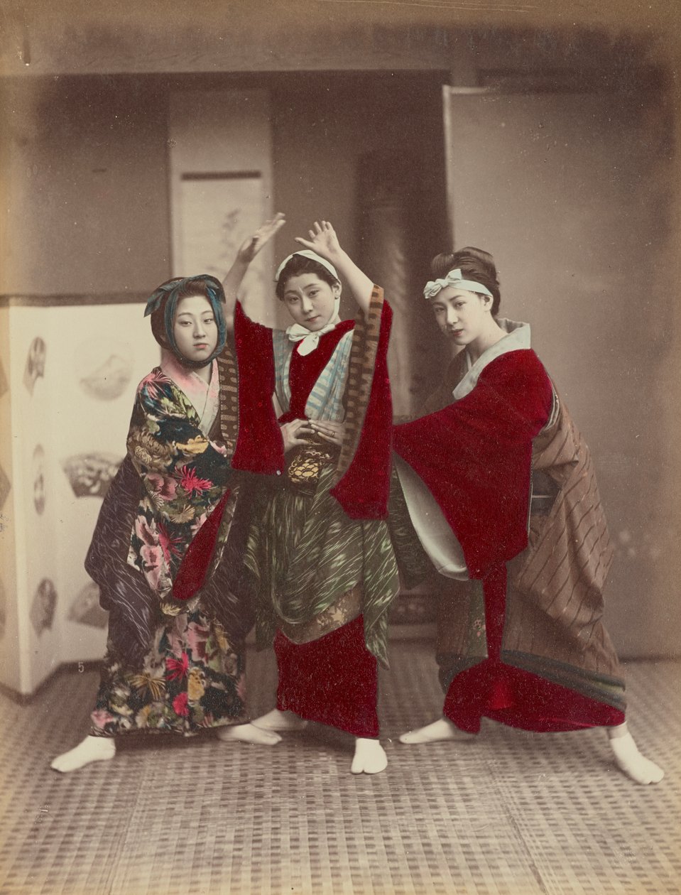 नृत्य पार्टी, c.1880 द्वारा कुसाकाबे किम्बी