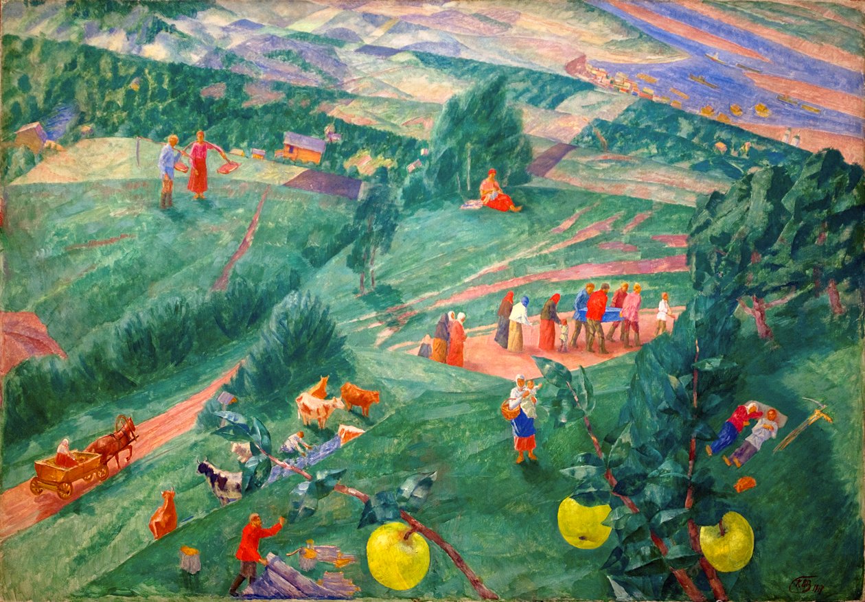 'वन', 1917। द्वारा कुज़्मा पेट्रोव वोडकिन