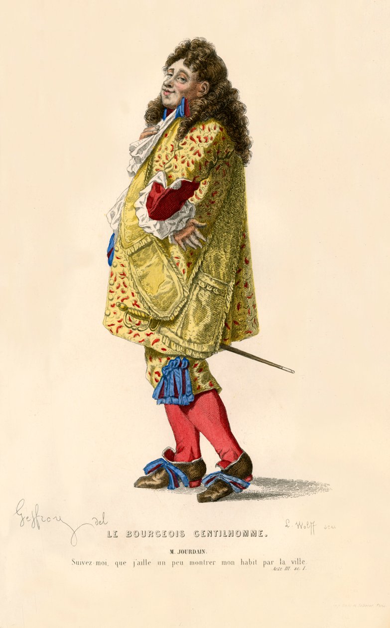 महाशय जार्डन, 1868। द्वारा एल। वोल्फ