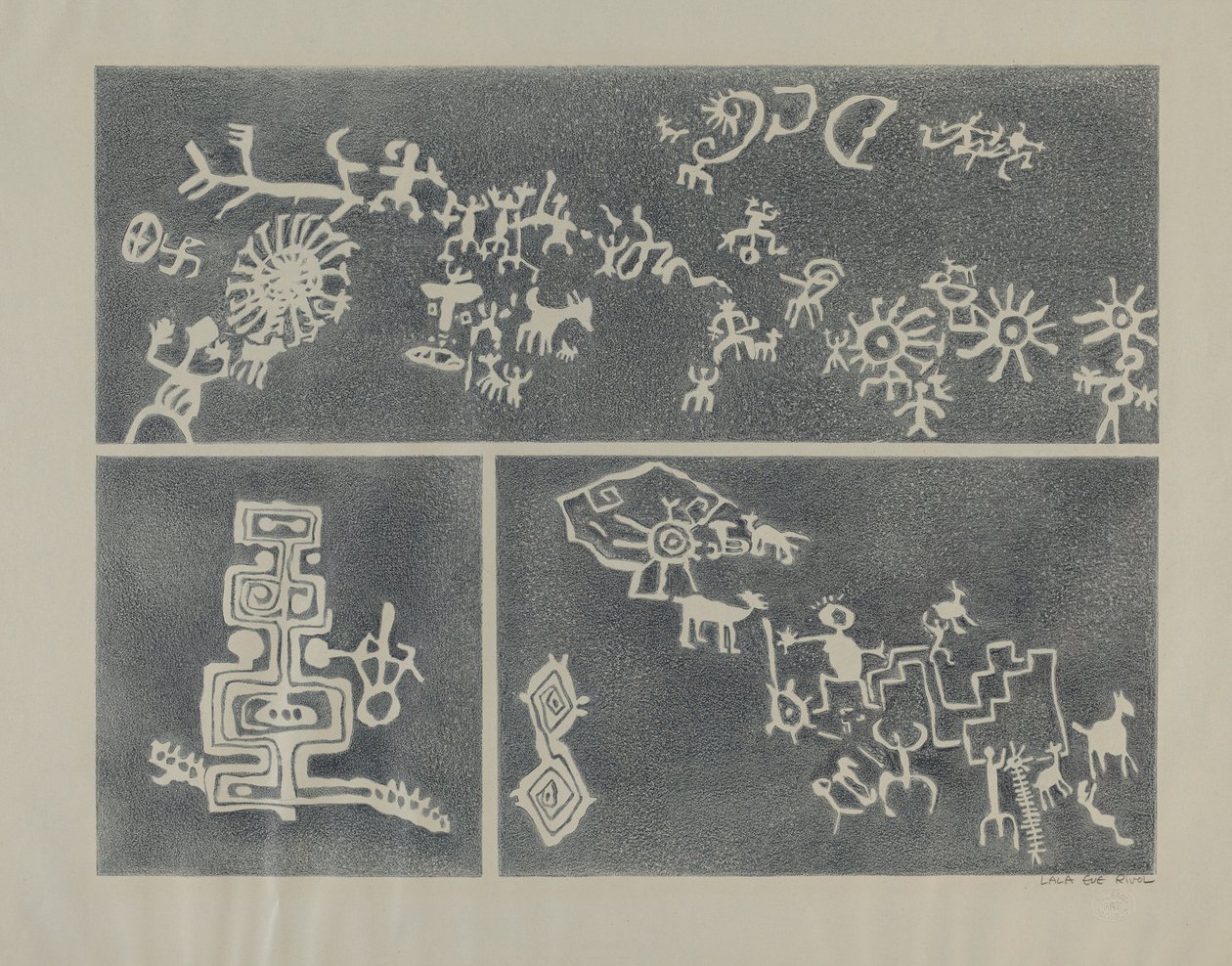 petroglyphs द्वारा लाला ईव रिवोलो